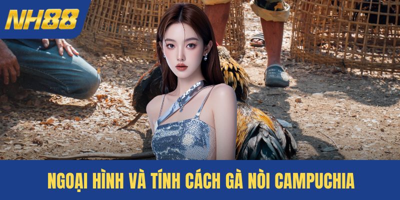Ngoại hình và tính cách gà nòi campuchia